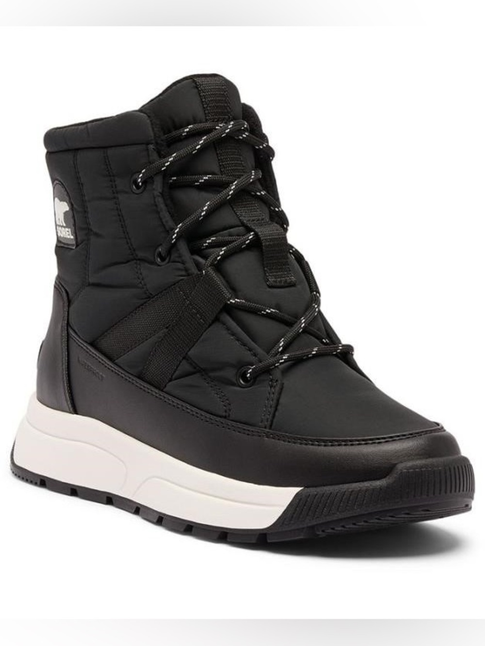 SOREL WHITNEY III BOOTS - BLACK Sz 8.5